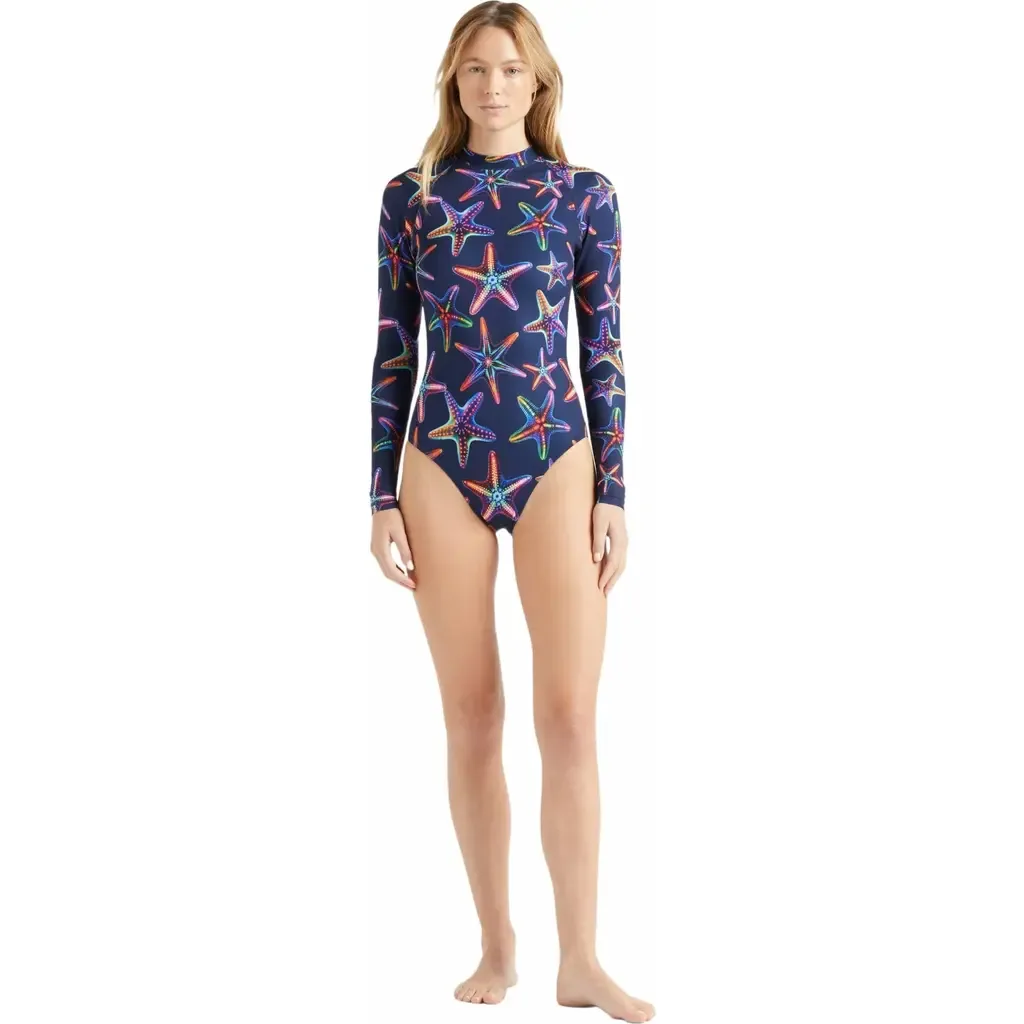 Disco Stars UV Protection One-Piece Rashguard by Vilebrequin