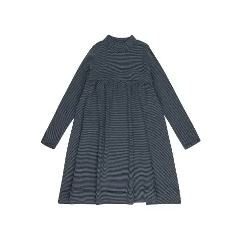 French Terry Autumn Kids Collection - Dress in Navy by Ely's & Co.
