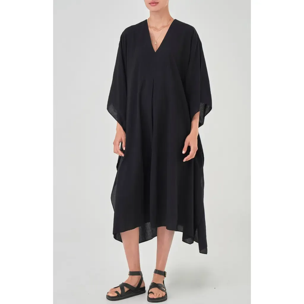 Cotton Midi Caftan by ocean+main
