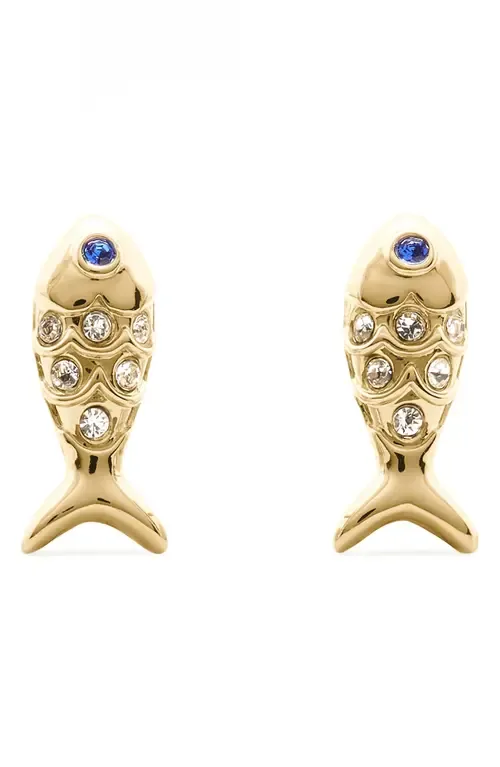 Summer Daze Fish Stud Earrings by Kate Spade New York