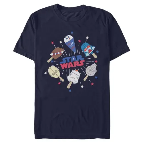 Red White and Popsicles Short Sleeve Graphic T-Shirt by Star Wars