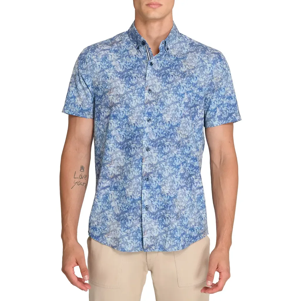 Branches Woven Short Sleeve Basic by Brooklyn Brigade