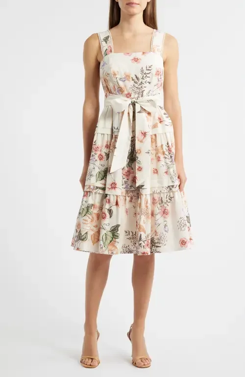 Sleeveless Tiered Dress