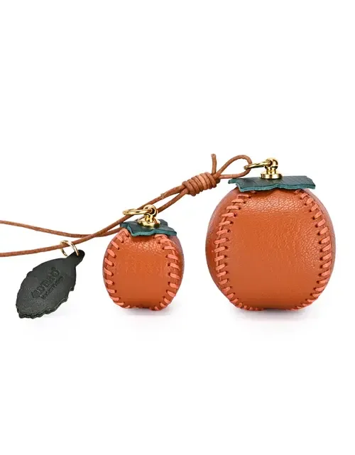 Persi Genuine Leather Botanical Fruit Charm by OLD TREND