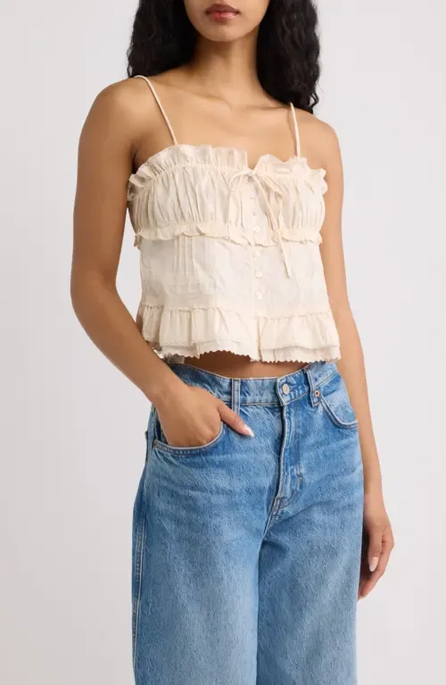 Ramo Ruffle Lace Top