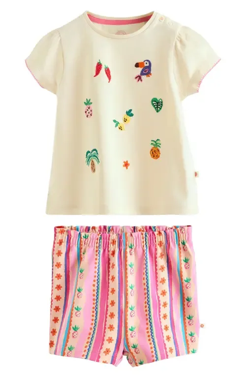 Embroidered Tropical Shirt & Shorts Set by NEXT