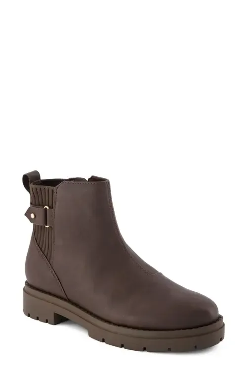 Leather Chelsea Bootie