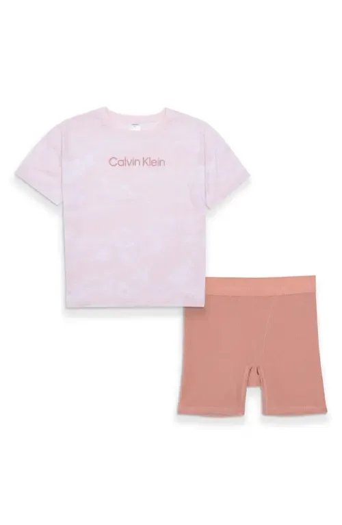 Thermal Two-Piece Short Pajamas by Calvin Klein
