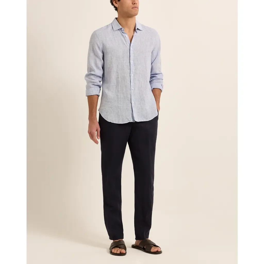 Giles Linen Tailored-Fit Shirt by Orlebar Brown