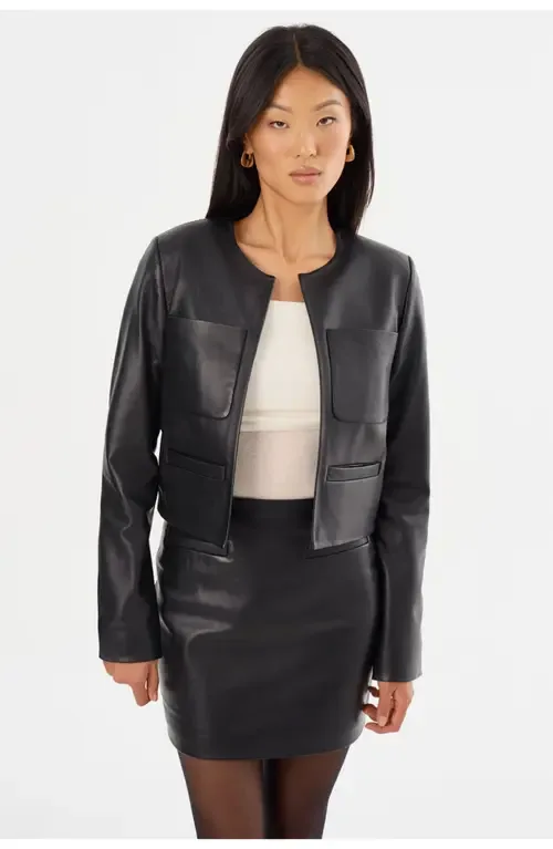 Linette Leather Jacket by LAMARQUE