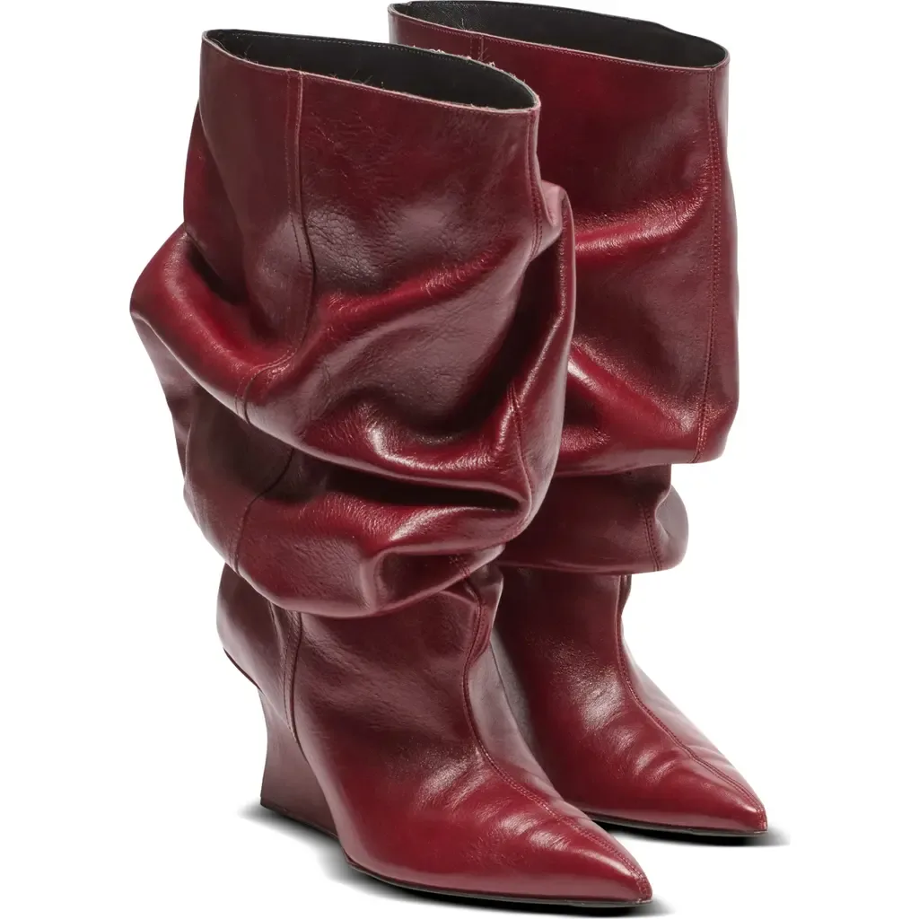 Wedge Ankle Boots by Balmain