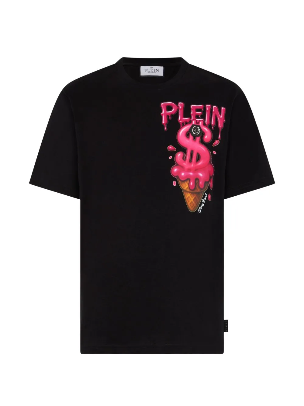 Round Neck T-Shirt Ice Cream Dollar