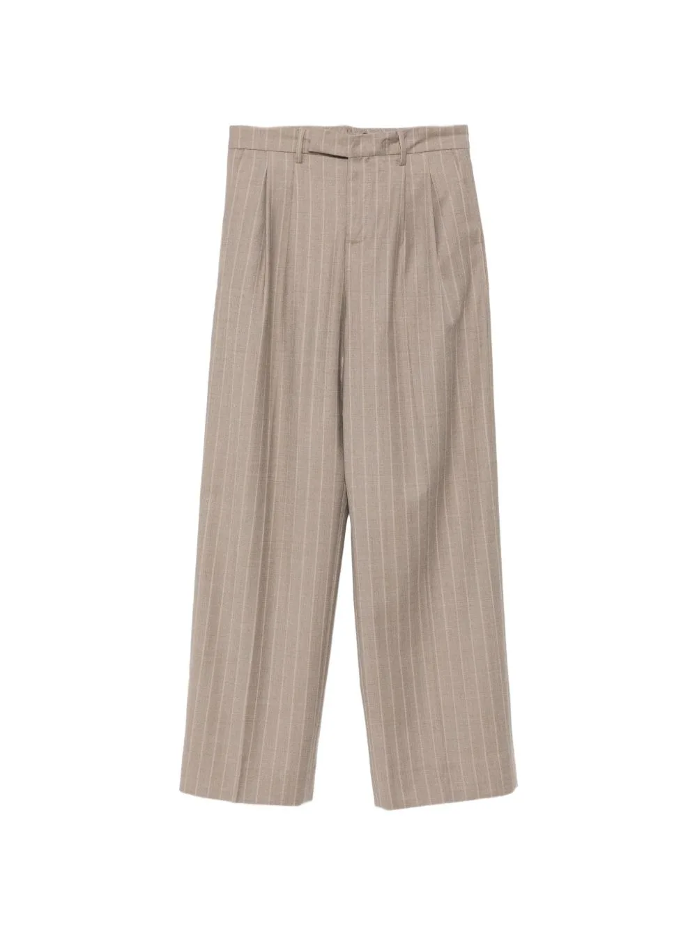 Pinstripe-Pattern Pleated Trousers by Briglia 1949