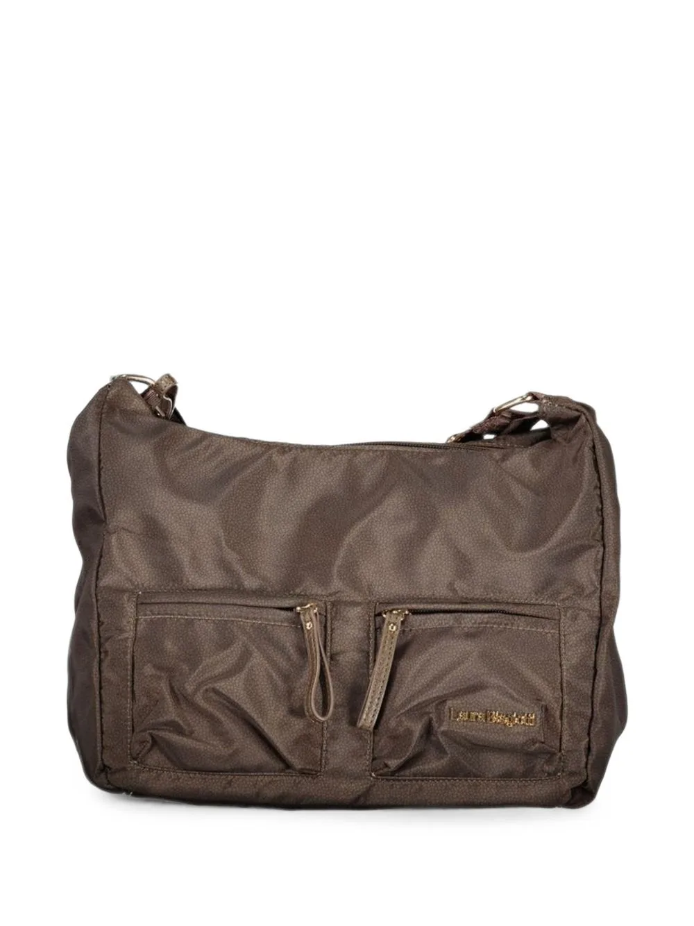 Zip-Pocket Shoulder Bag by Laura Biagiotti