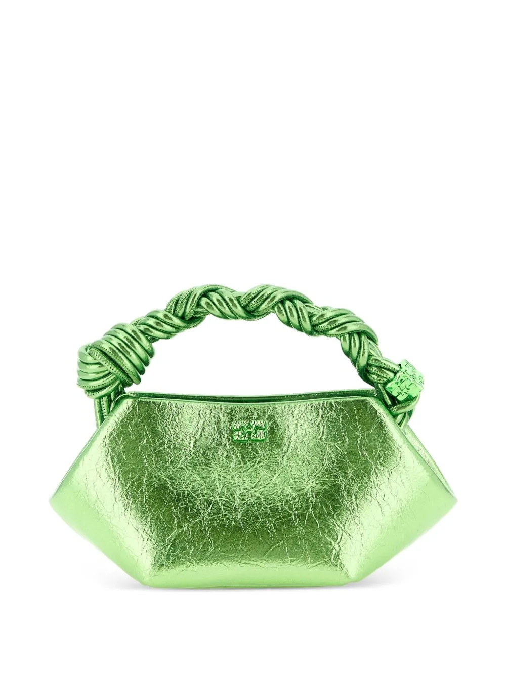 Metallic Mini Bou Bag by GANNI
