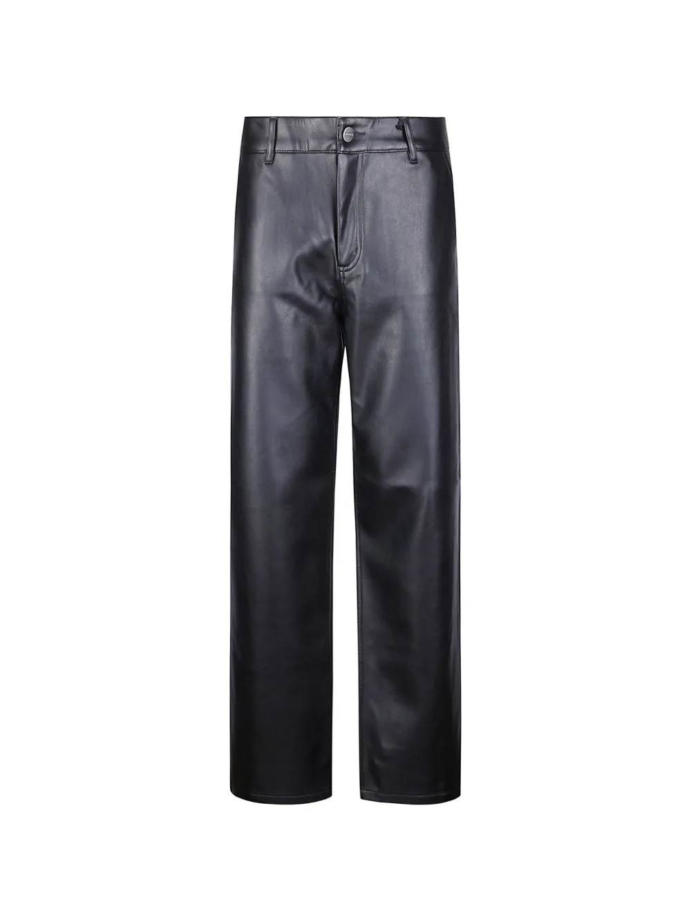 Arizona Straight-Leg Leather Trousers