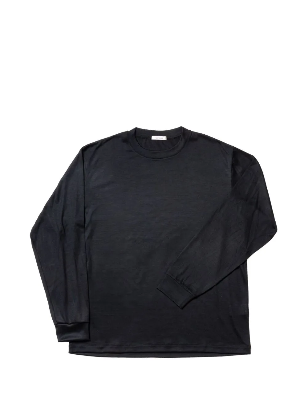 Crew-Neck Long-Sleeve T-Shirt by CALMLENCE