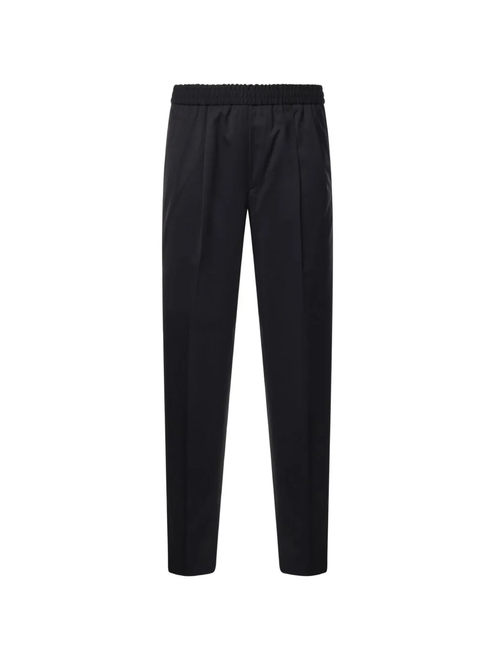 Elasticated-Waist Pleated Trousers by Zegna
