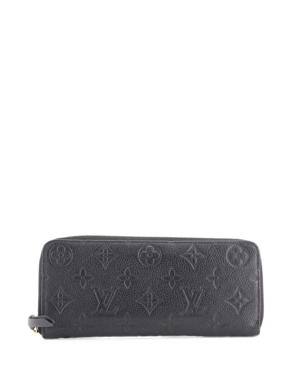 Clemence Wallet Monogram Empreinte Leather Small Wallets by Louis Vuitton Pre-Owned