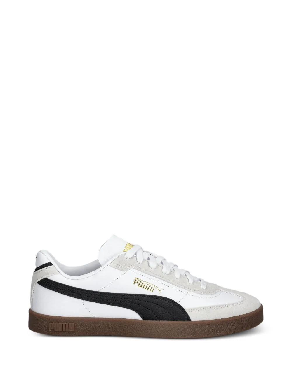 Club II Panelled Gum-Sole Sneakers