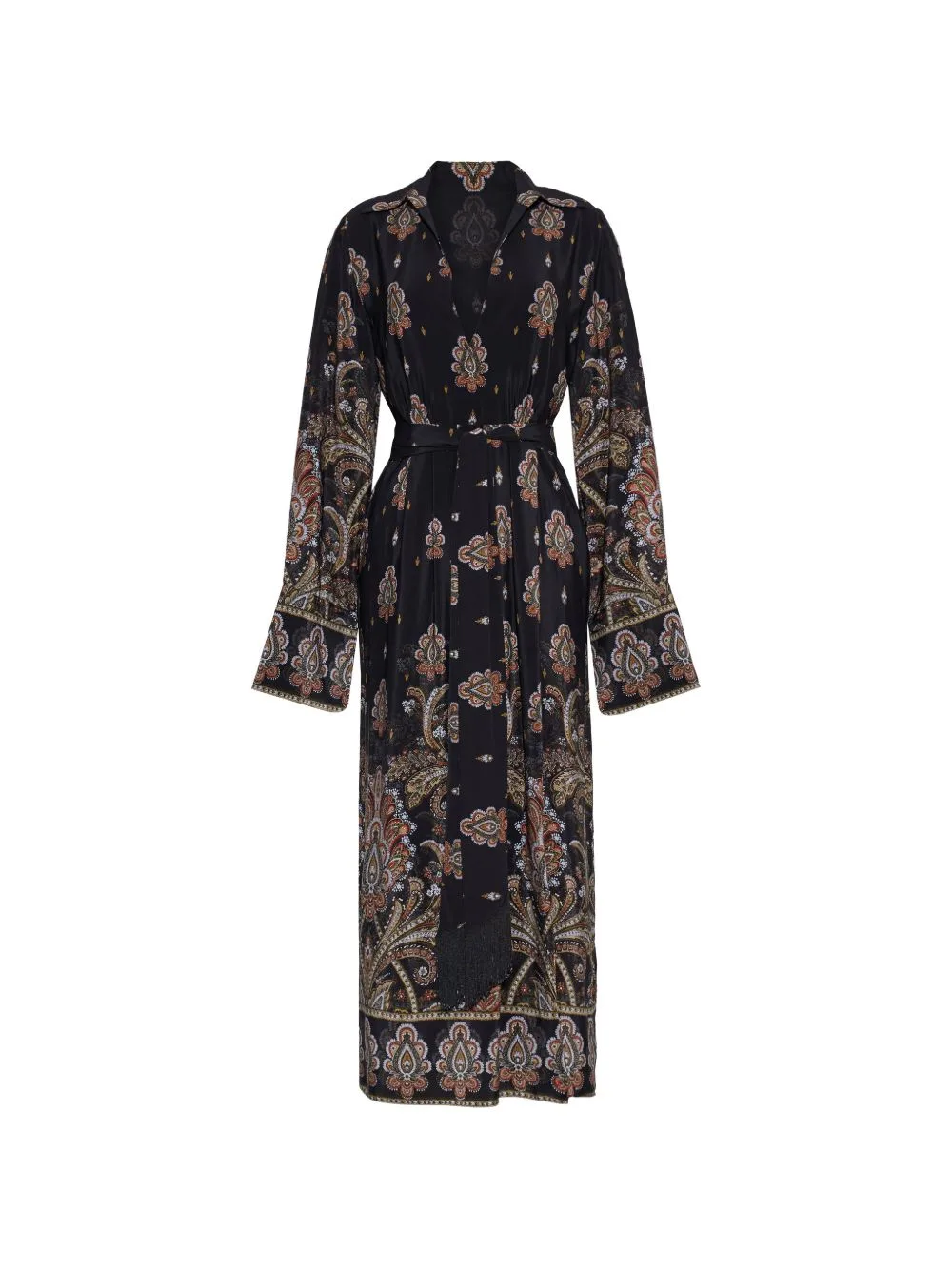 Viv Paisley-Print Midi Dress by Cara Cara