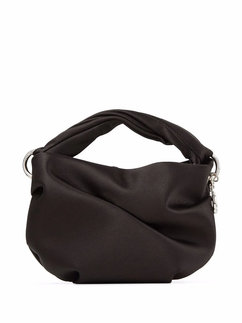 Bonny Satin-Finish Tote Bag by Jimmy Choo