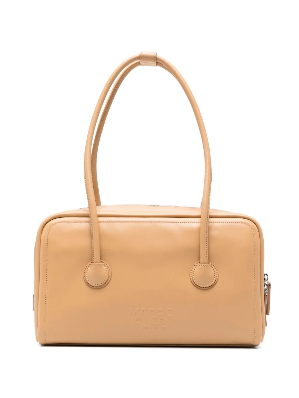 Logo-Embossed Leather Tote Bag by Marge Sherwood