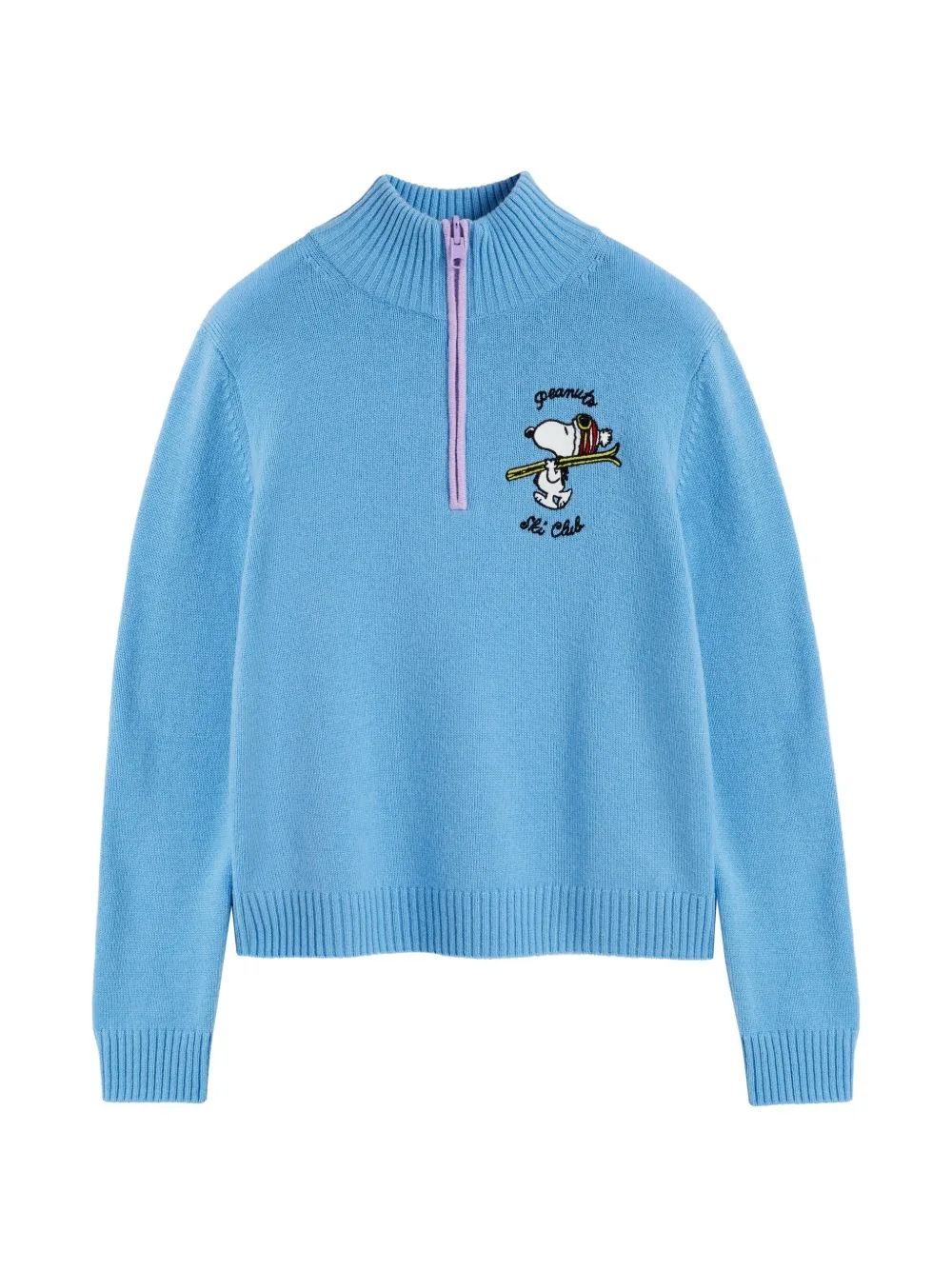 Snoopy Quarter-Zip Sweater by Chinti & Parker