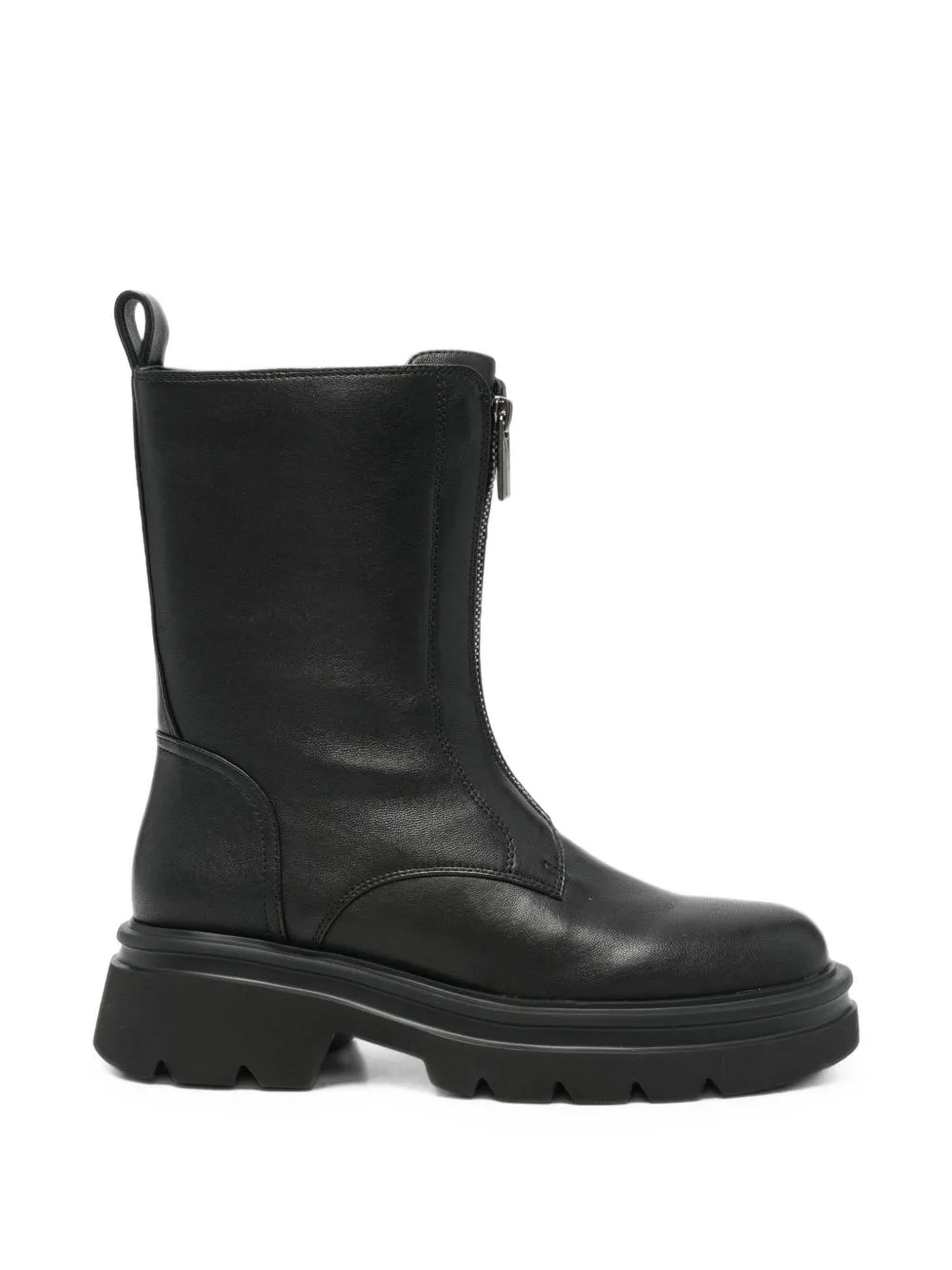 Front-Zip Chunky-Sole Boots by Bruno Premi