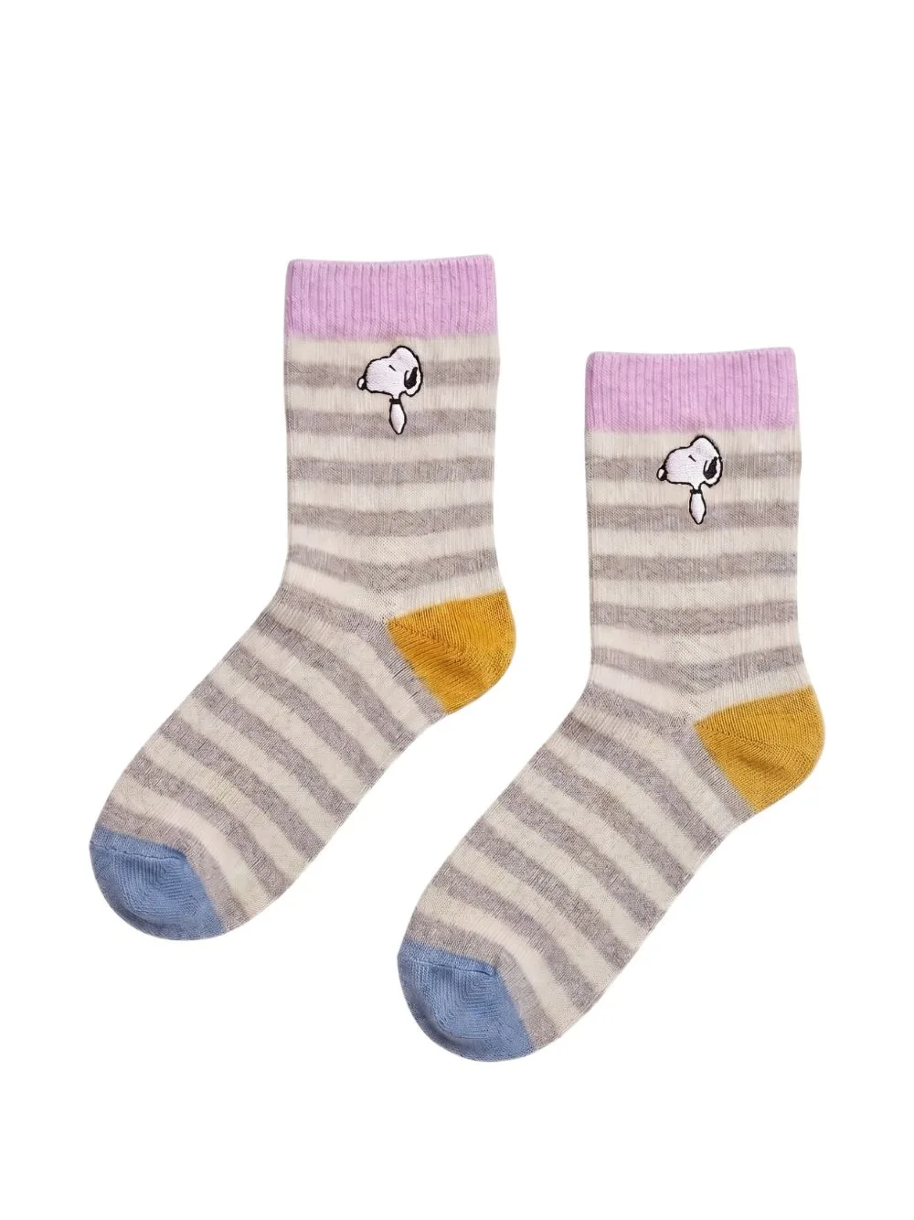 Snoopy Stripey Socks by Chinti & Parker