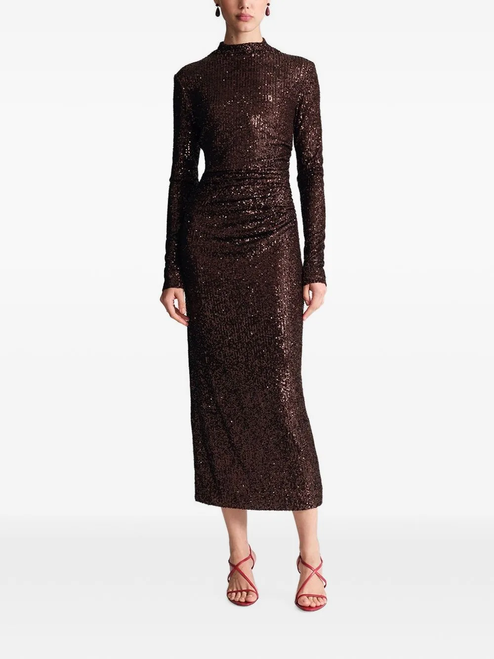 Ryan Sequin-Embellished Midi Dress by Cara Cara