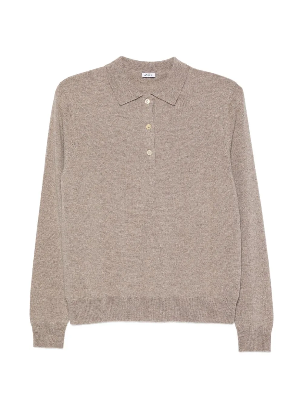 Wool Polo Top by ASPESI