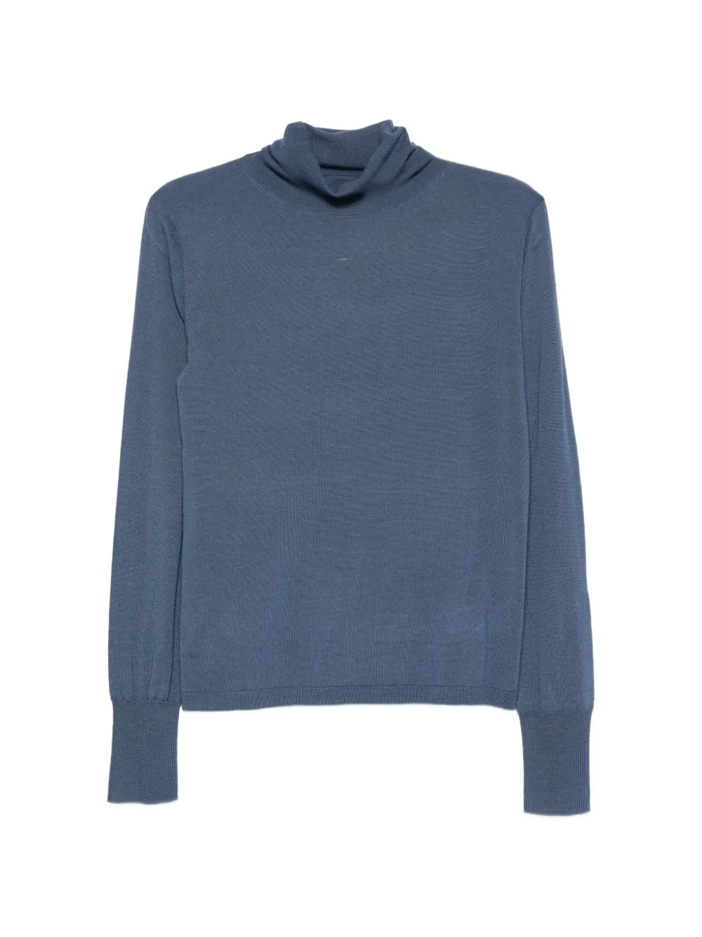 Roll-Neck Wool Sweater