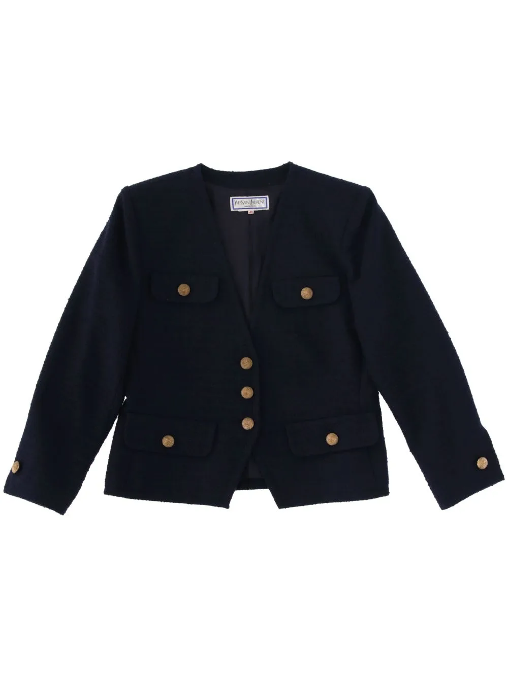 1980s Long-Sleeve Jacket by Saint Laurent Pre-Owned