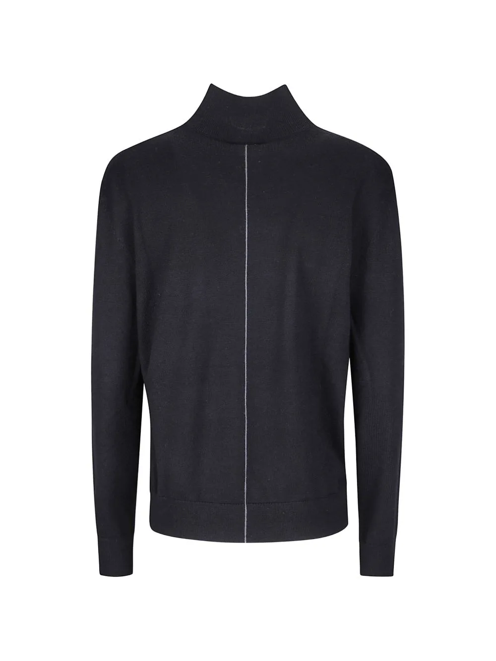 Merino Wool Roll-Neck Sweater by Calvin Klein