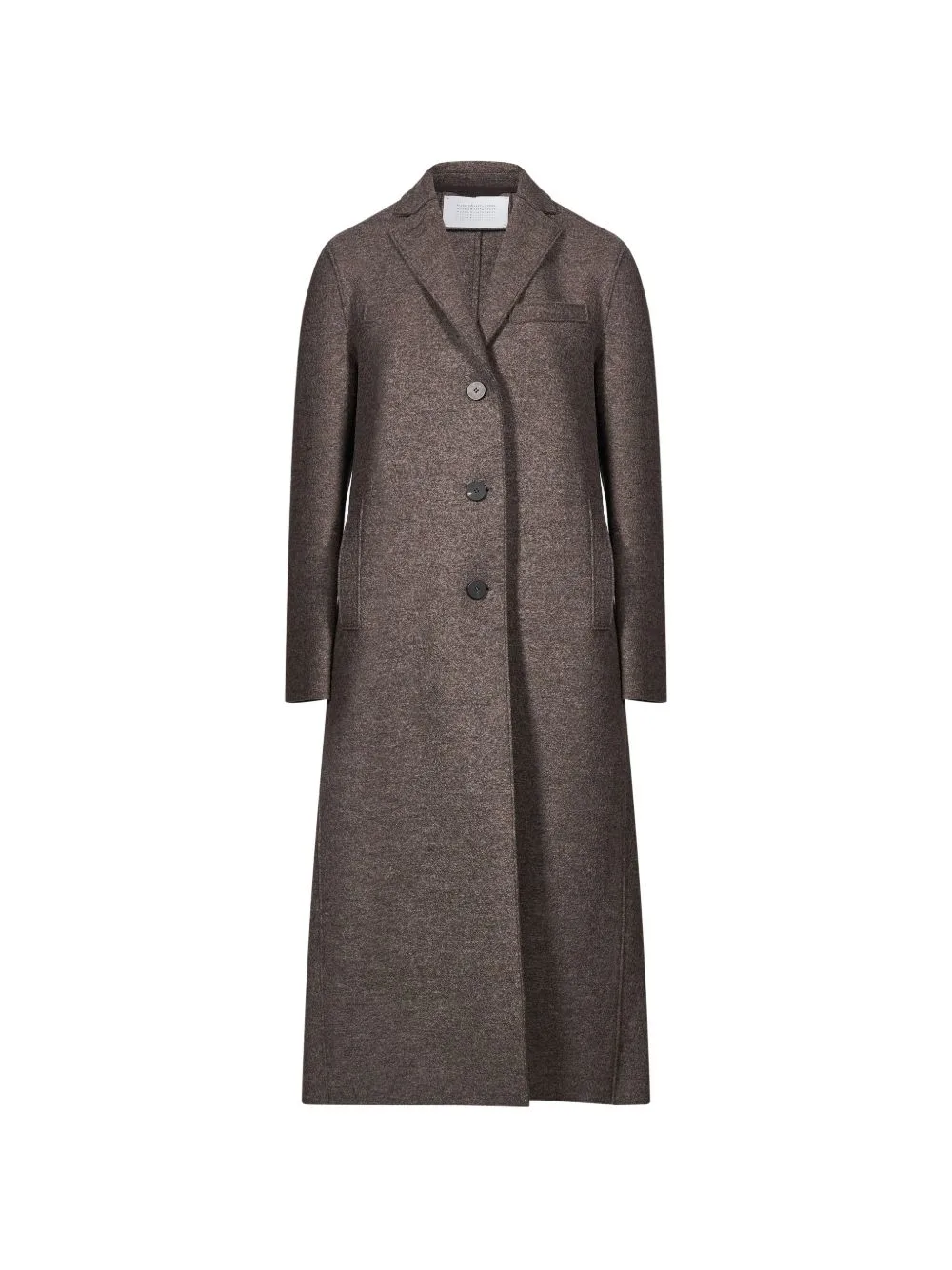 Single-Breasted Notched-Lapels Coat by Harris Wharf London