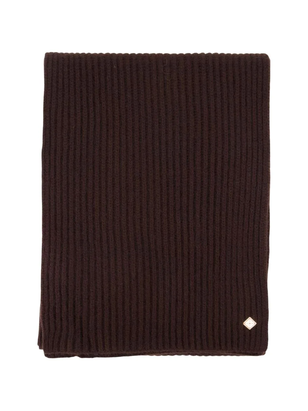Ribbed-Knit Wool Scarf by Casablanca