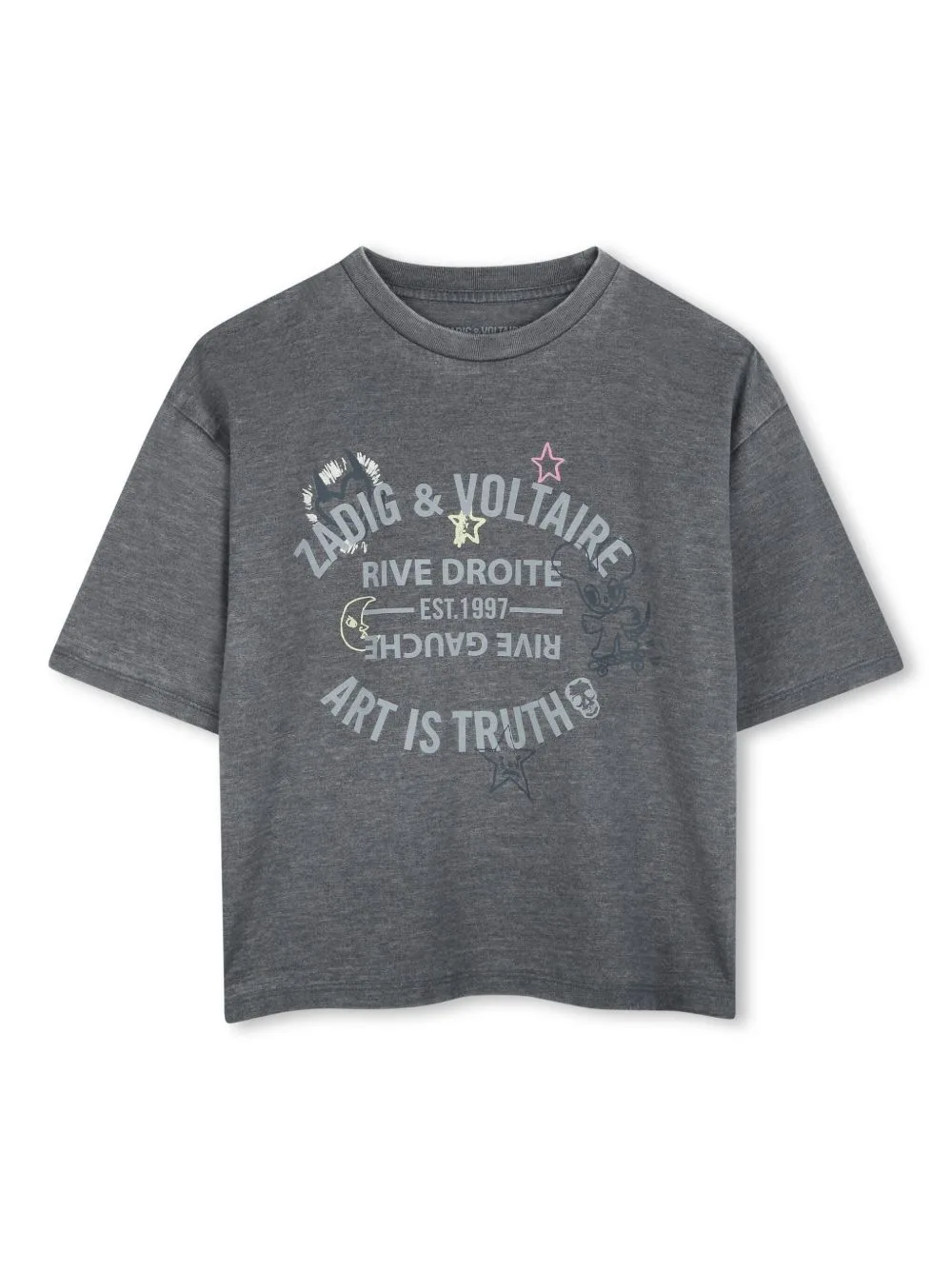 Logo-Print T-Shirt by Zadig & Voltaire Kids