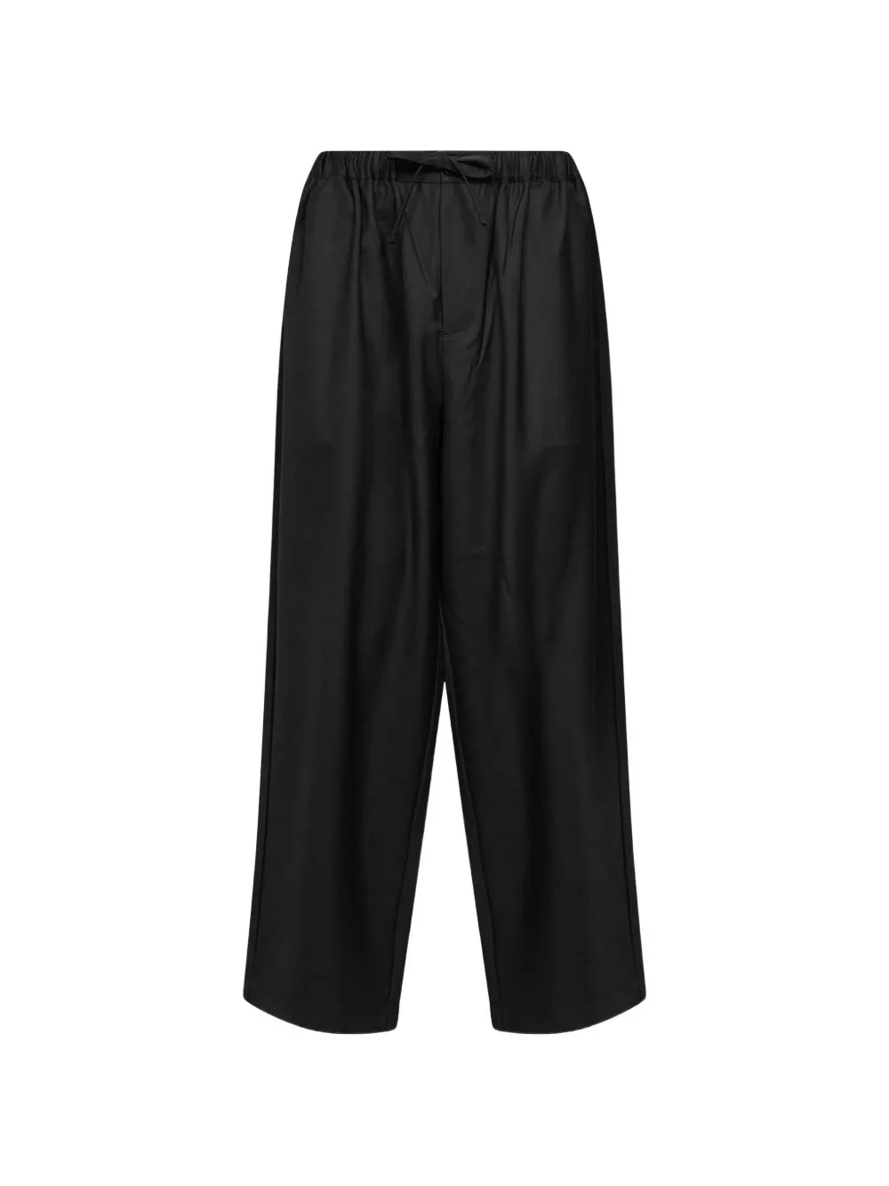 Drawstring-Waist Wool Trousers by ROSE BURRITO