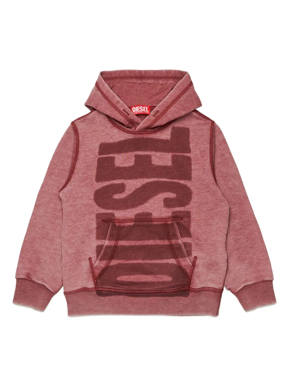 Logo-Print Hoodie by Diesel Kids