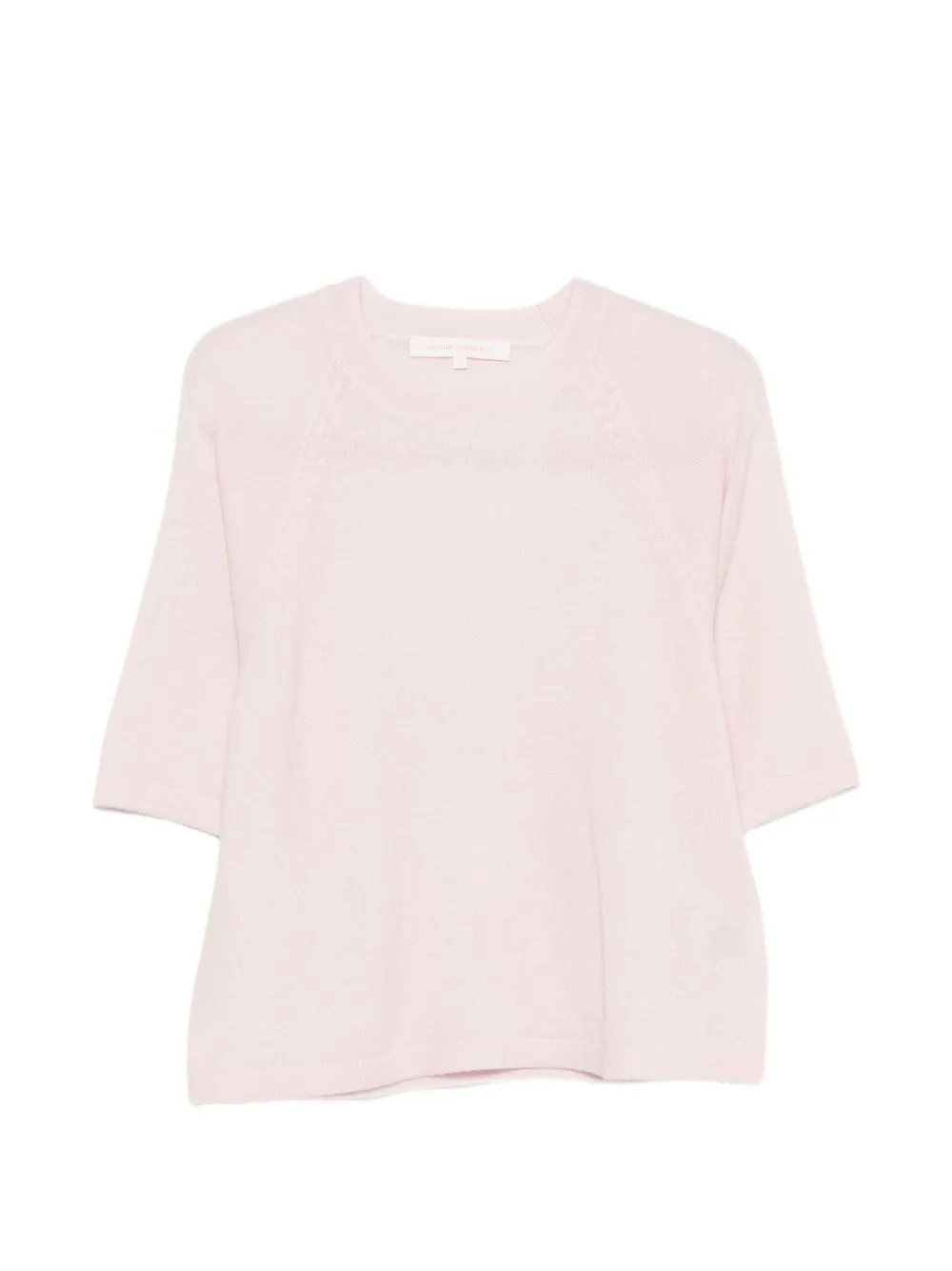 Leana Short-Sleeve Raglan Sweater by absolut cashmere