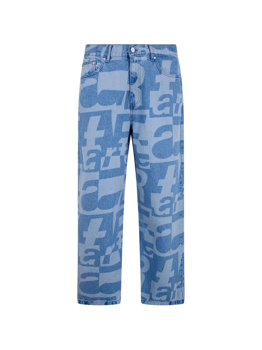 All-Over Logo-Print Jeans by Arte Antwerp