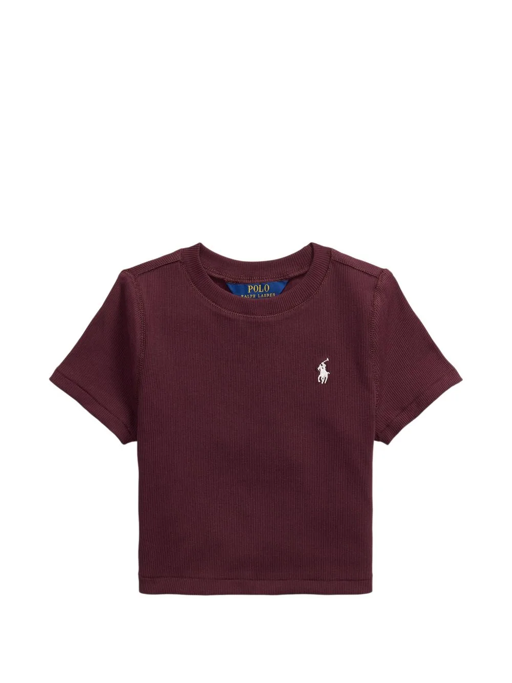 Ribbed Boxy T-Shirt by POLO RALPH LAUREN KIDS
