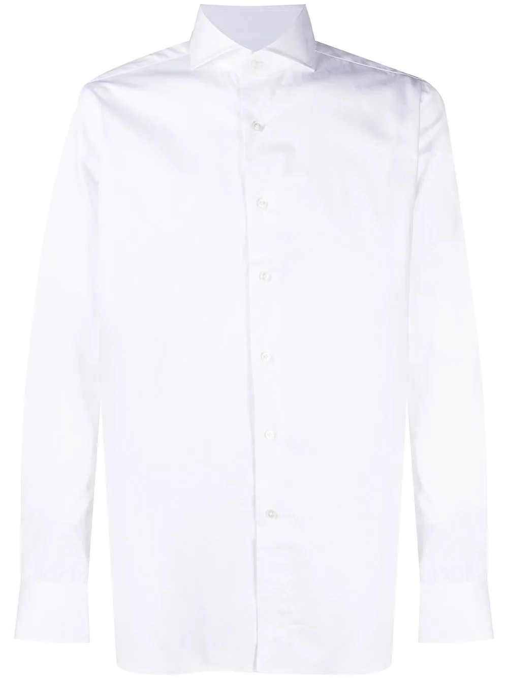 Spread-Collar Cotton Shirt by Xacus