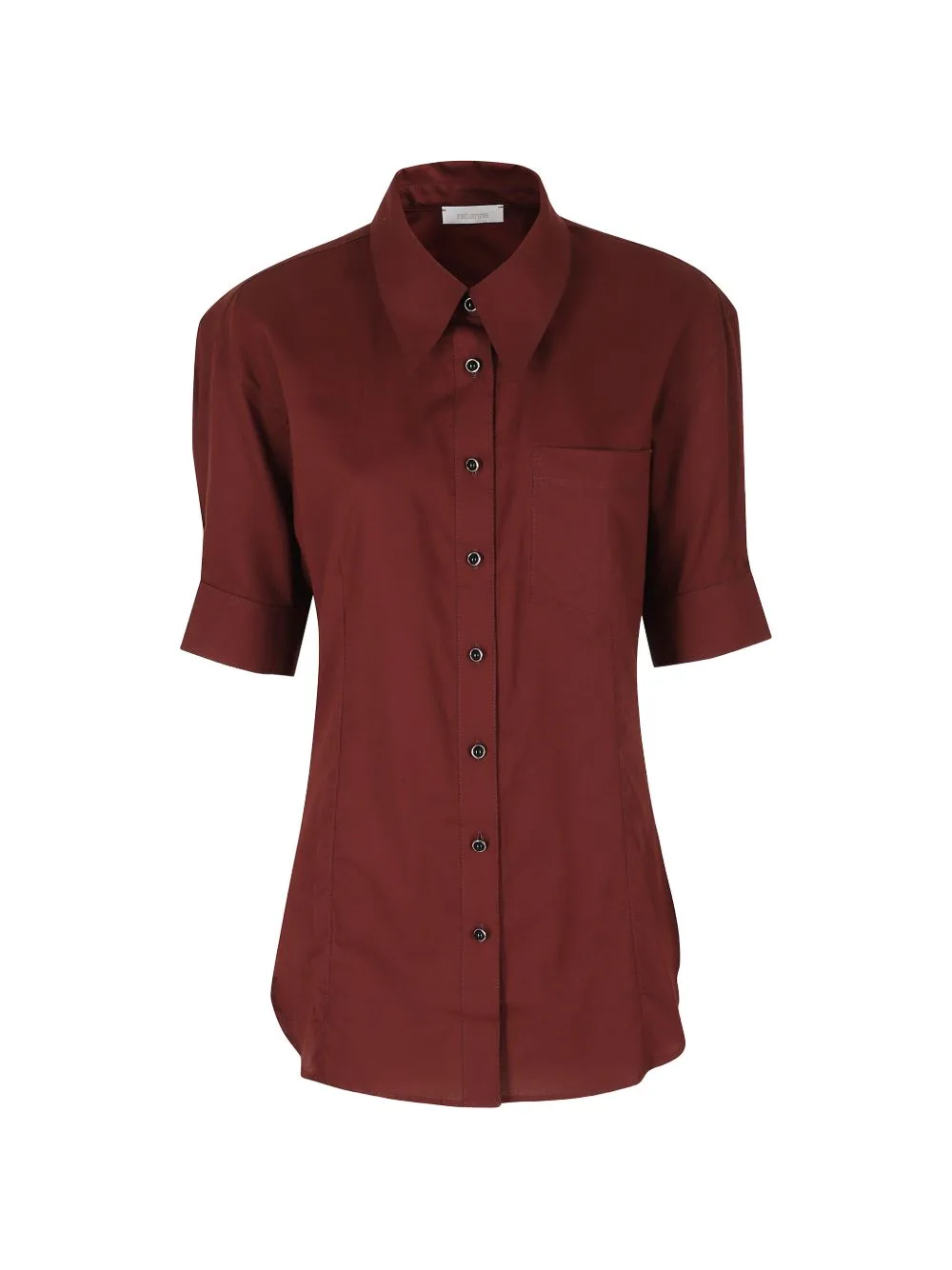 Short-Sleeved Chest-Pocket Shirt by Rabanne