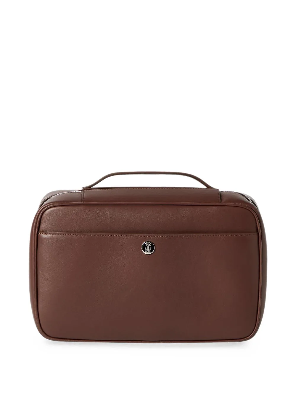 Smooth Calfskin Travel Beauty Case by Brunello Cucinelli