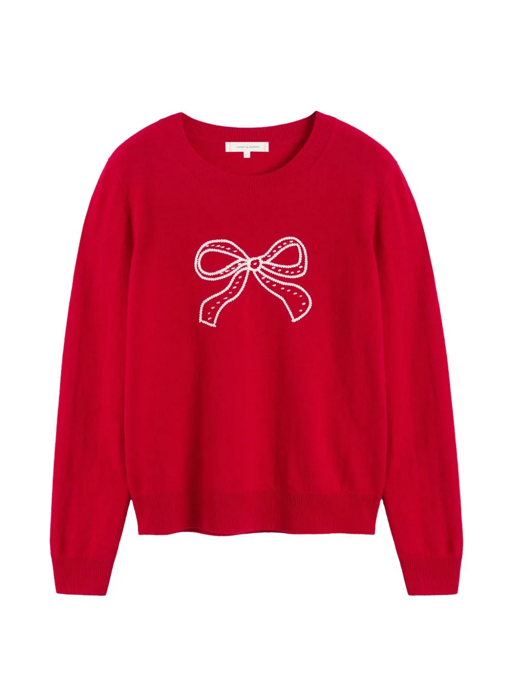 Bow-Detail Sweater by Chinti & Parker