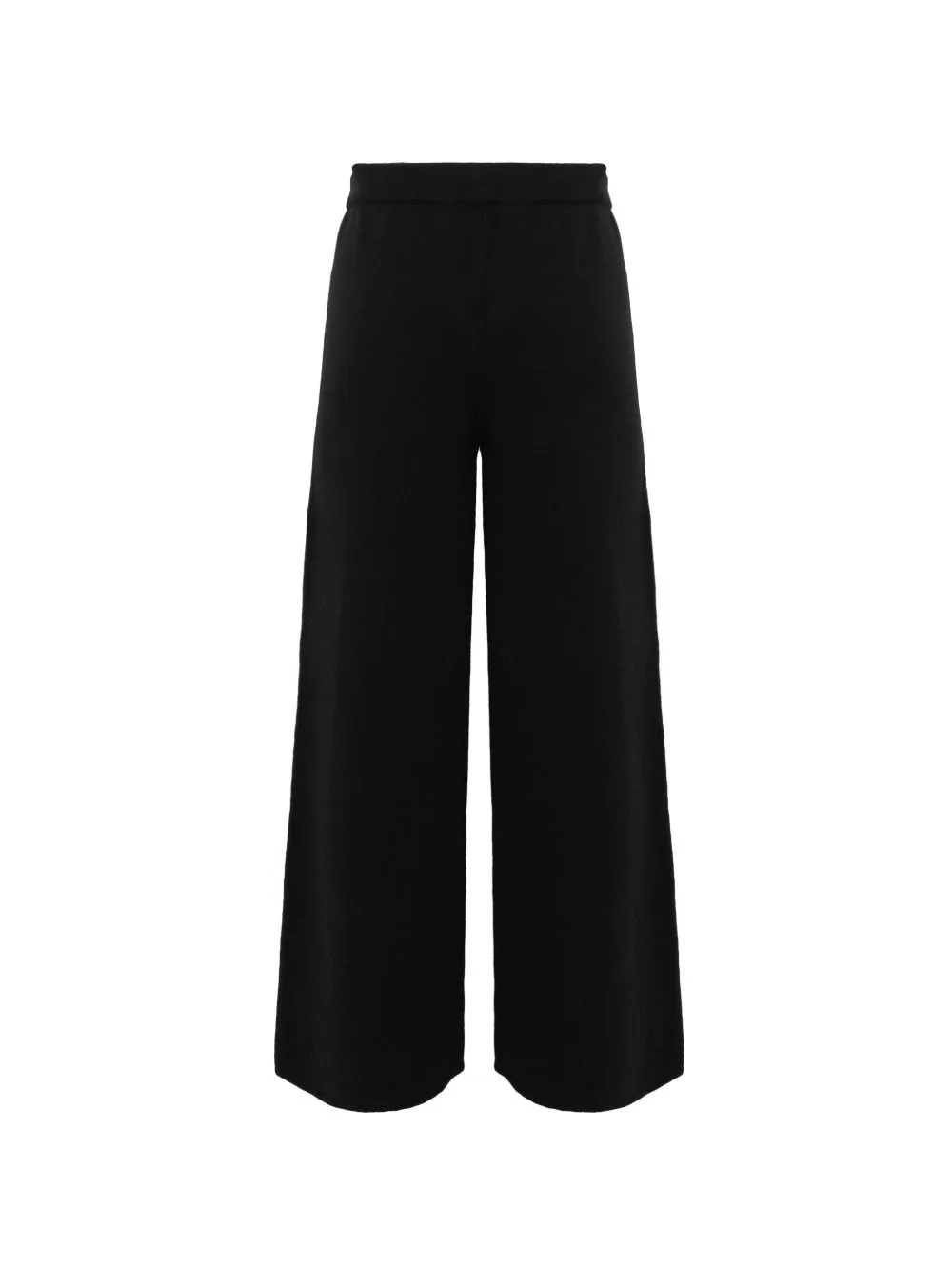 Wide-Leg Knitted Trousers by Laneus