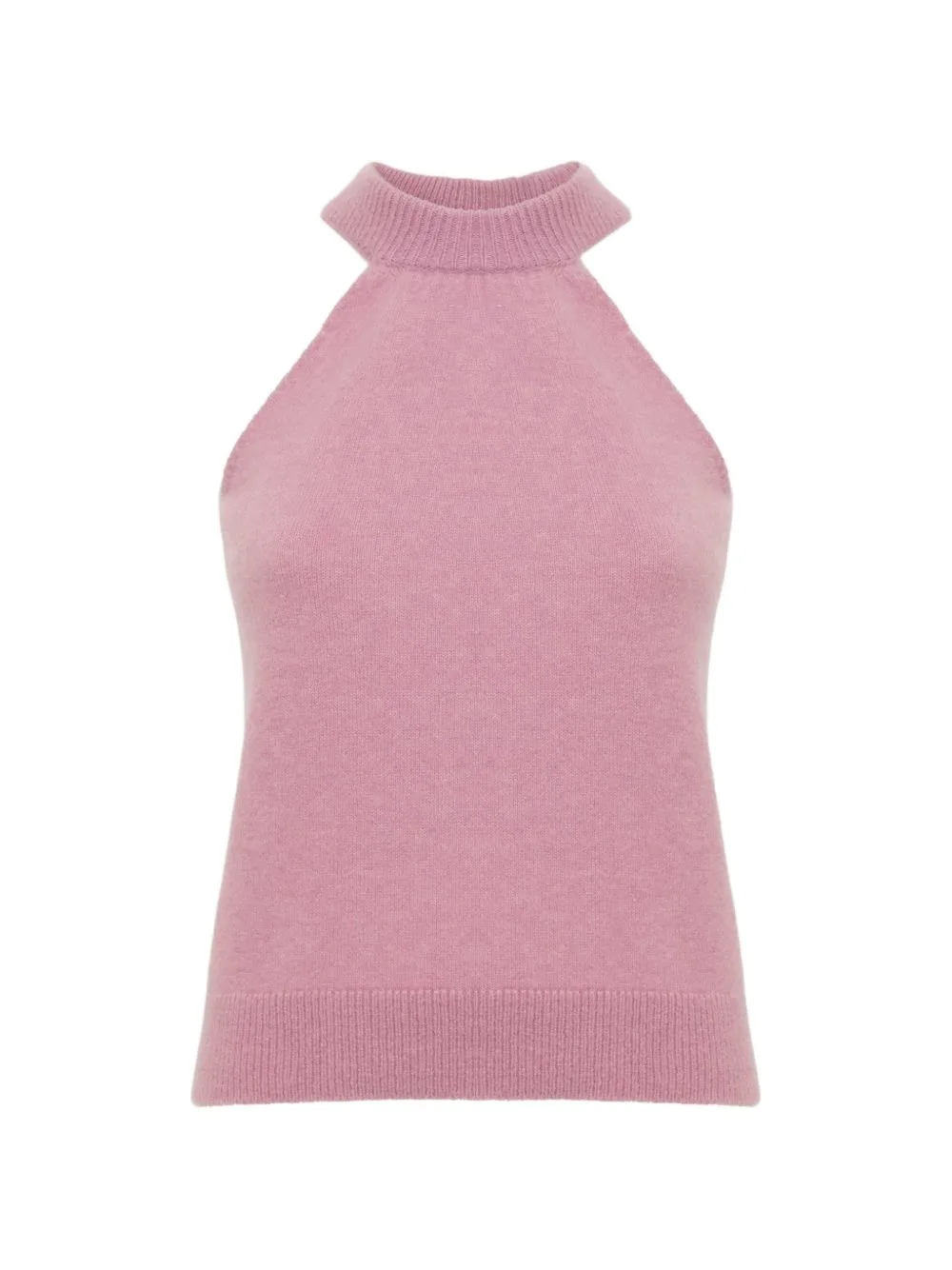 Halterneck Knitted Top