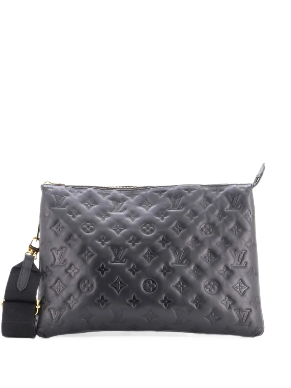 Coussin Bag Monogram Embossed Lambskin mm Crossbody Bag by Louis Vuitton Pre-Owned